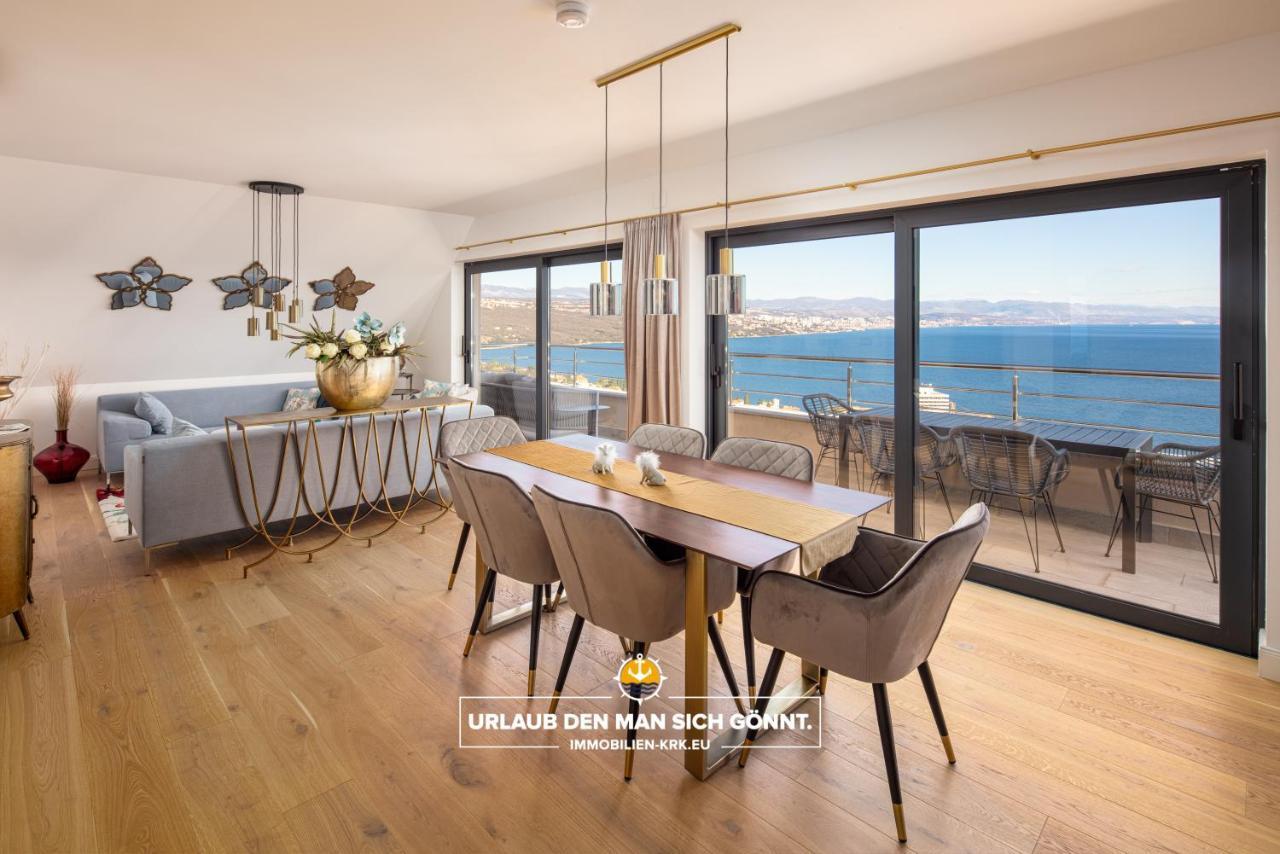 Schindler Luxury Penthouse Apartman Abbázia Kültér fotó
