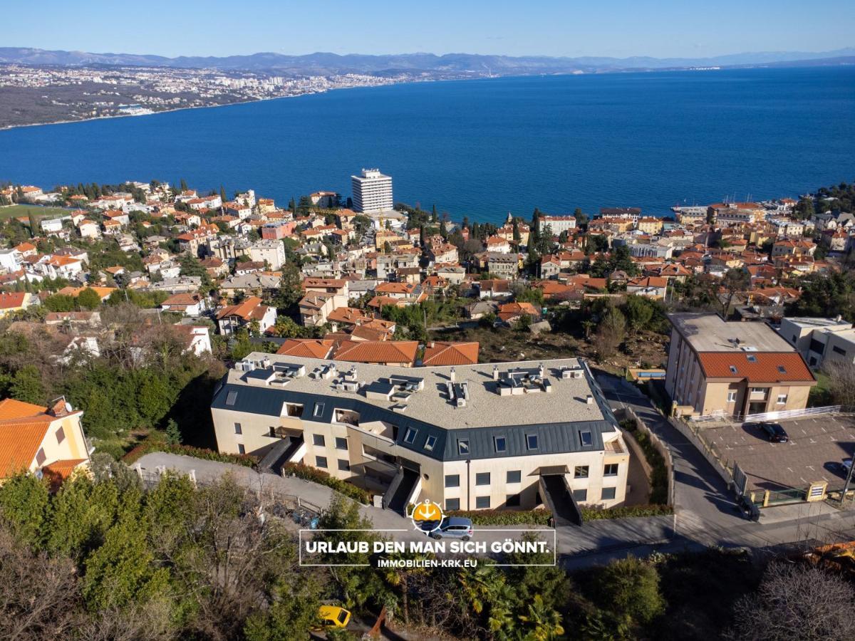 Schindler Luxury Penthouse Apartman Abbázia Kültér fotó